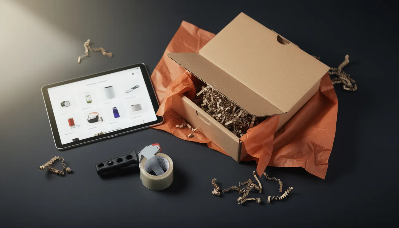 E-commerce packaging and shipping materials