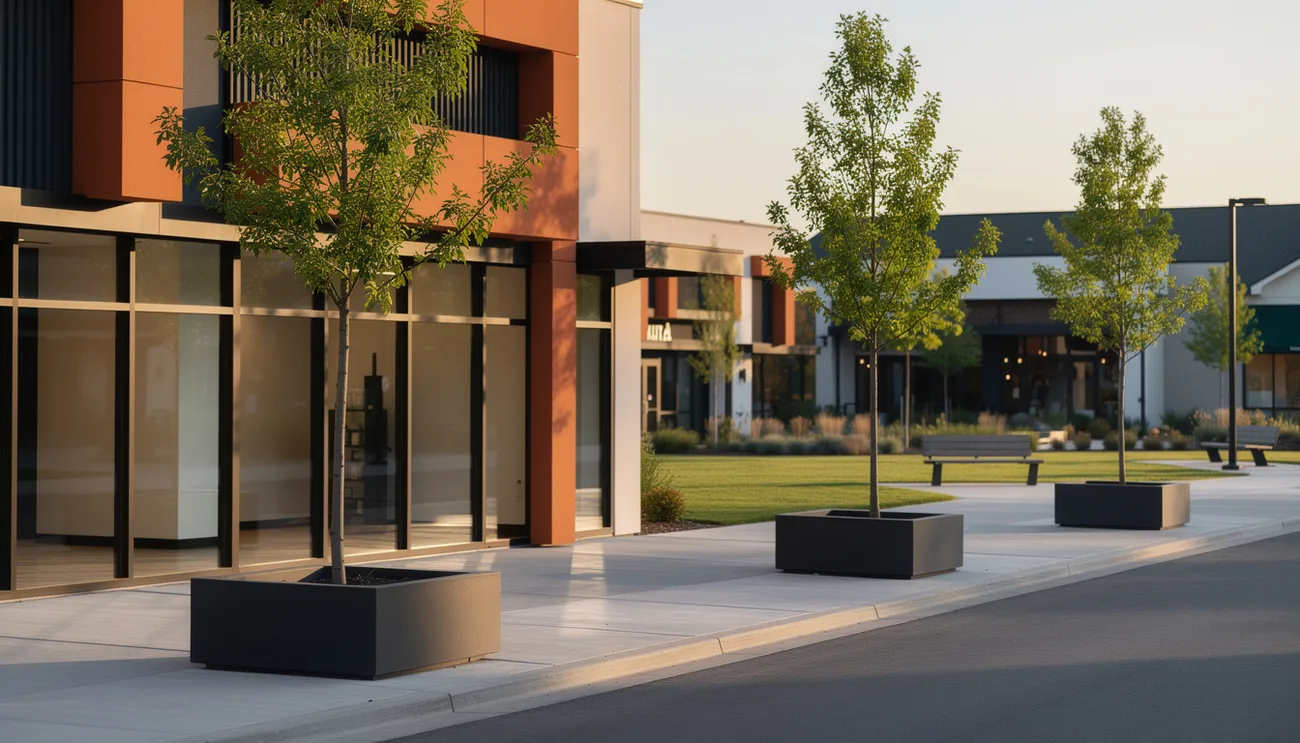 Pickering modern commercial district